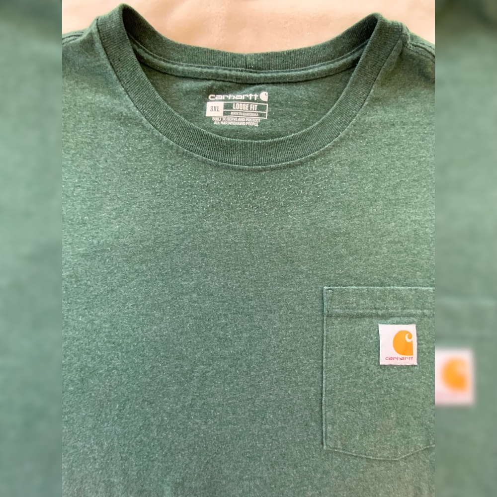 Carhartt men’s loose fit pocket t-shirt in 3XL. - Picture 4 of 6
